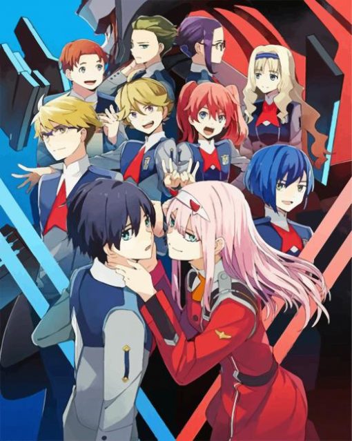 Darling In The Franxx Diamond Painting