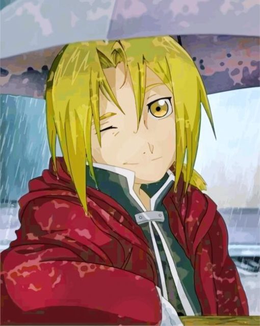 Edward Elric Diamond Painting