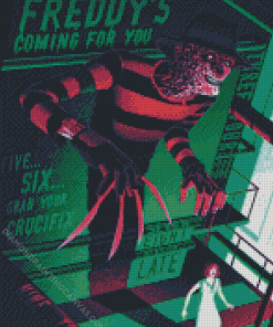 Freddy Krueger Diamond Painting