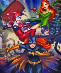 Girls Of Gotham Diamond Painting