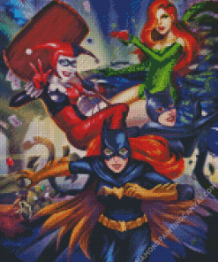 Girls Of Gotham Diamond Painting