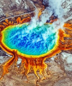 Grand Prismatic Landscape Diamond Painting