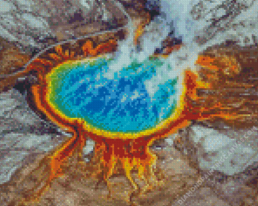 Grand Prismatic Landscape Diamond Painting