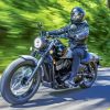 Honda Shadow On The Road Diamond Painting