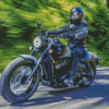 Honda Shadow On The Road Diamond Painting