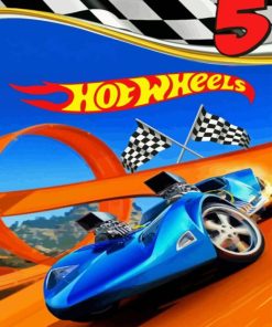 Hot Wheels Cars Race Diamond Painting