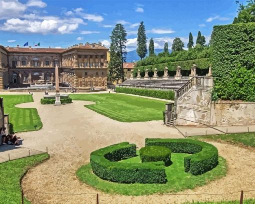 Italy Boboli Gardens Diamond Painting