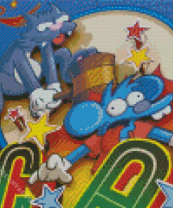 Itchy And Scratchy Diamond Painting