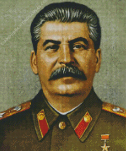 Joseph Stalin Portrait Diamond Painting