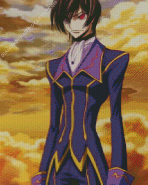 Lelouch Lamperouge Diamond Painting