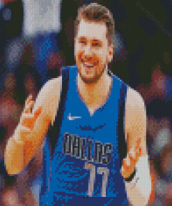 Luka Doncic Diamond Painting