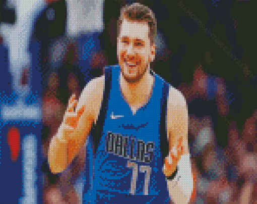 Luka Doncic Diamond Painting