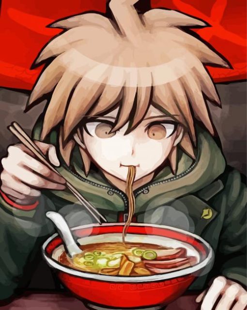 Makoto Naegi Diamond Painting