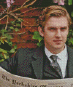 Matthew Crawley Downton Abbey Diamond Painting