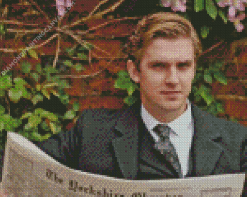 Matthew Crawley Downton Abbey Diamond Painting