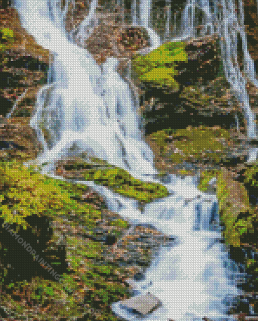 Mingo Falls Diamond Painting