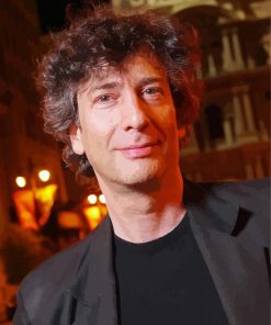 Neil Gaiman Diamond Painting