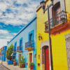 Oaxaca Mexican Houses Diamond Painting