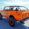 Orange Scout II Car Diamond Painting