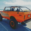 Orange Scout II Car Diamond Painting