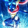 Pokemon Greninja Diamond Painting