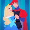 Sleeping Beauty And Prince Diamond Painting