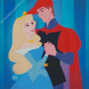 Sleeping Beauty And Prince Diamond Painting