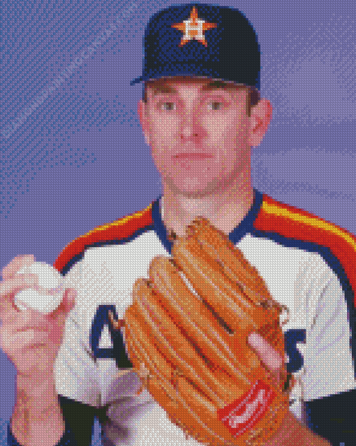 Nolan Ryan Diamond Painting