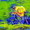 Tour De France Abstract Diamond Painting