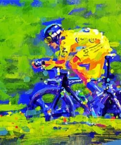 Tour De France Abstract Diamond Painting