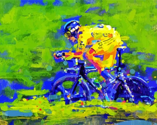 Tour De France Abstract Diamond Painting