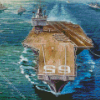 Uss Enterprise Diamond Painting