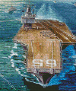 Uss Enterprise Diamond Painting