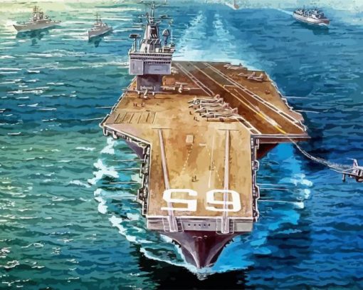 Uss Enterprise Diamond Painting