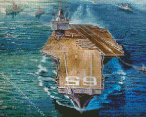 Uss Enterprise Diamond Painting