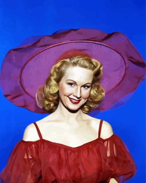 Virginia Mayo Diamond Painting