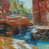 Weano Gorge Karijini National Park Diamond Painting