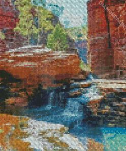 Weano Gorge Karijini National Park Diamond Painting