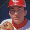 Young Johnny Bench Diamond Painting