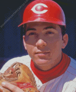 Young Johnny Bench Diamond Painting