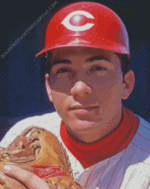 Young Johnny Bench Diamond Painting