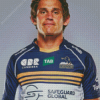 ACT Brumbies Rugby Player Diamond Painting