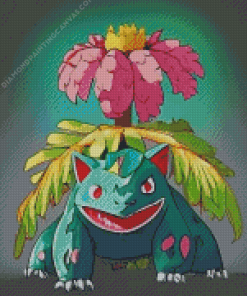 Abstract Venusaur Diamond Painting