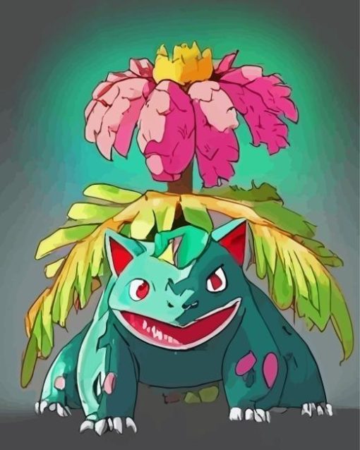 Abstract Venusaur Diamond Painting