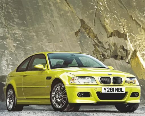 BMW E46 Car Diamond Painting