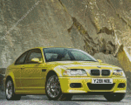 BMW E46 Car Diamond Painting