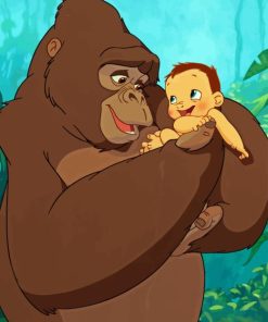 Baby Tarzan Diamond Painting