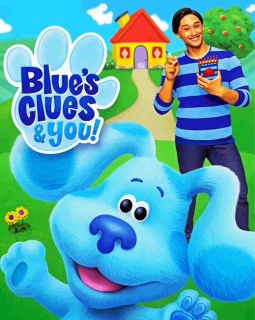 Blues Clues Animation Diamond Painting