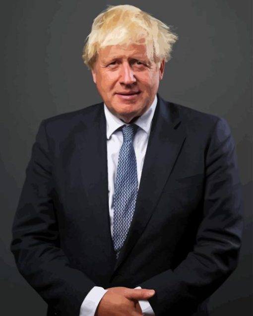 Boris Johnson Diamond Painting