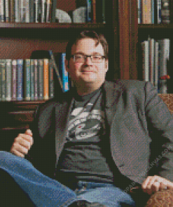 Brandon Sanderson Diamond Painting